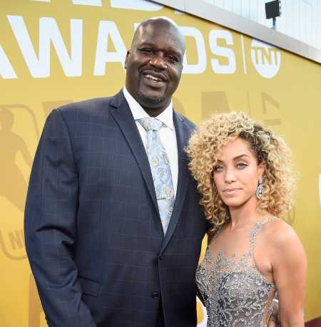  Laticia Rolle with Shaquille attending  in a event